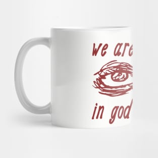 We Are All Dogs In God's Hot Car - Oddly Specific Meme Mug